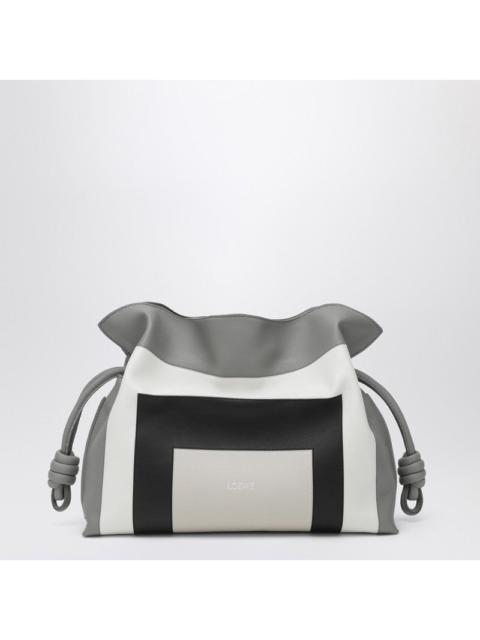 Loewe Loewe Medium Flamenco Clutch Bag Grey/Light Ghost Women