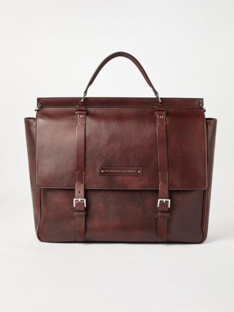 Brunello Cucinelli Calfskin casual briefcase