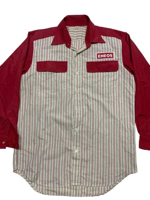 Other Designers Designer - Vintage Eneos button up shirt men’s