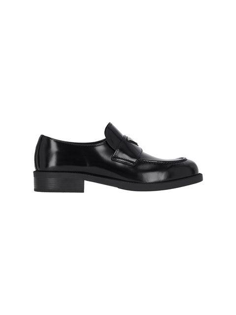 Prada Men Logo Loafers