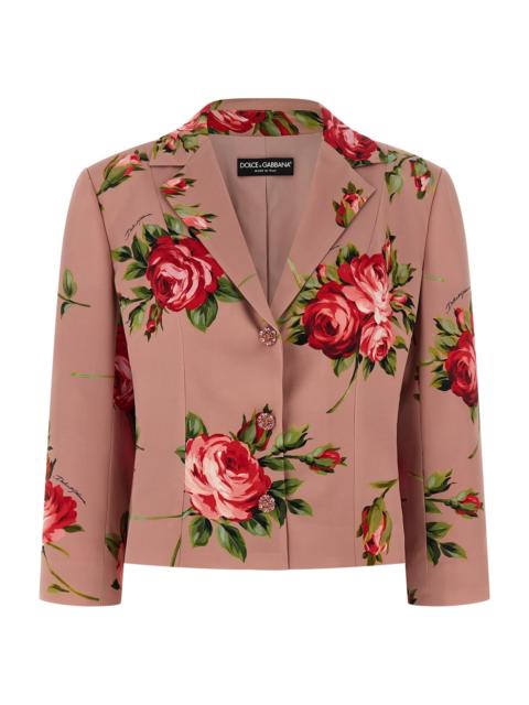 Dolce & Gabbana 'bouquet Rose' Blazer