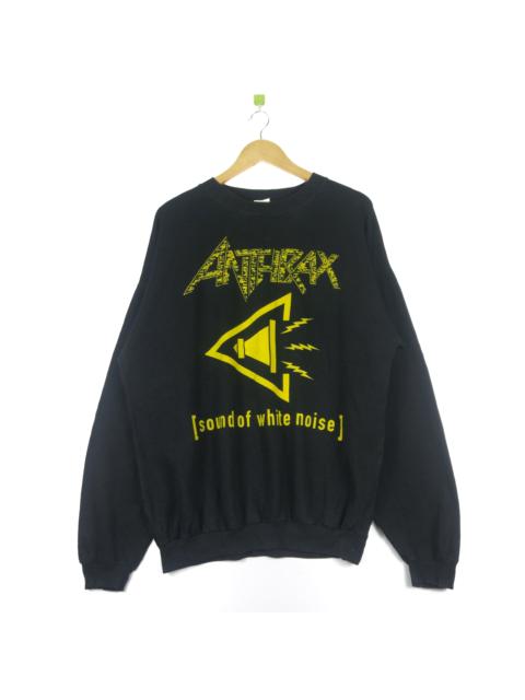 Other Designers ANTHRAX Vintage 93' Sound of White Noise Sweatshirt