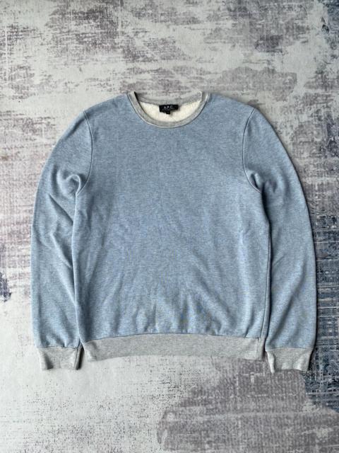 A.P.C. Vintage APC Crewneck / Stone Travis Scott Island