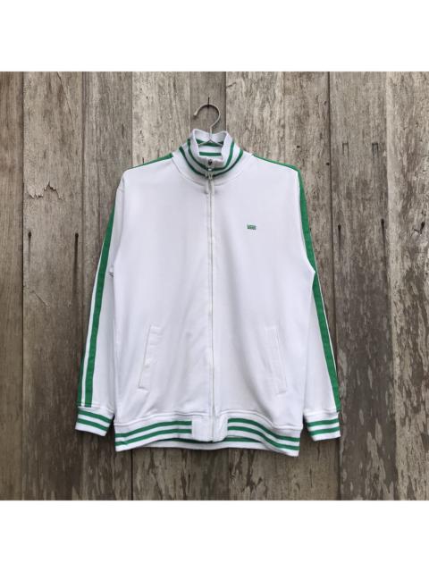 Other Designers Vintage - Vintage Vans Striped Zip Up Track Top Jacket Sweater