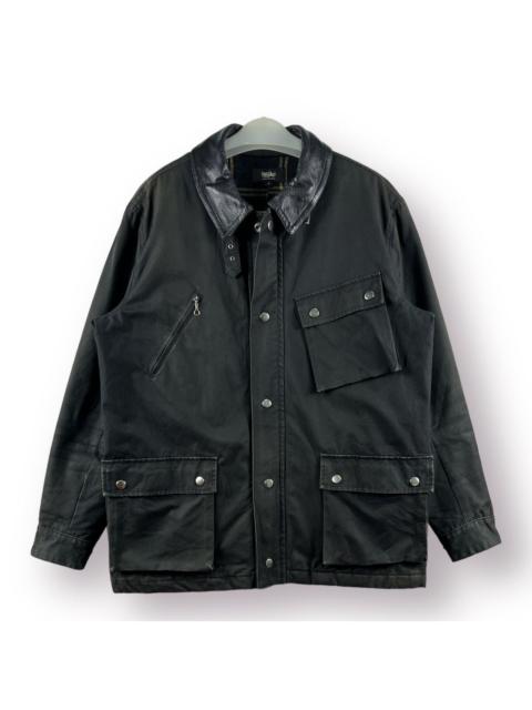 Other Designers 🔥 MOSSIMO LEATHER COLLAR BLANKET LINED TYPE M-65 japan