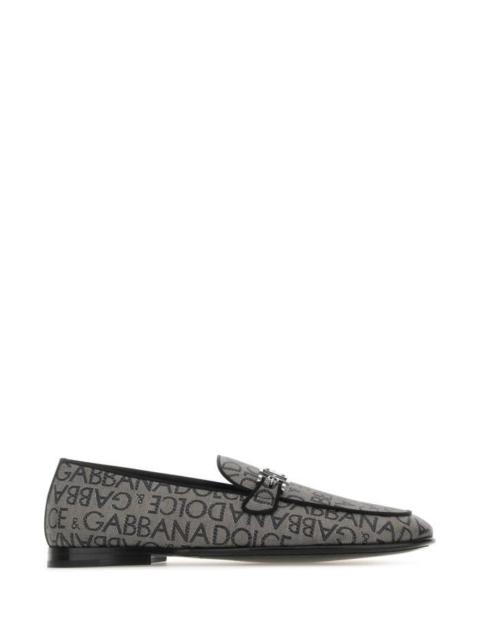 Dolce & Gabbana DOLCE & GABBANA Printed Jacquard Loafers