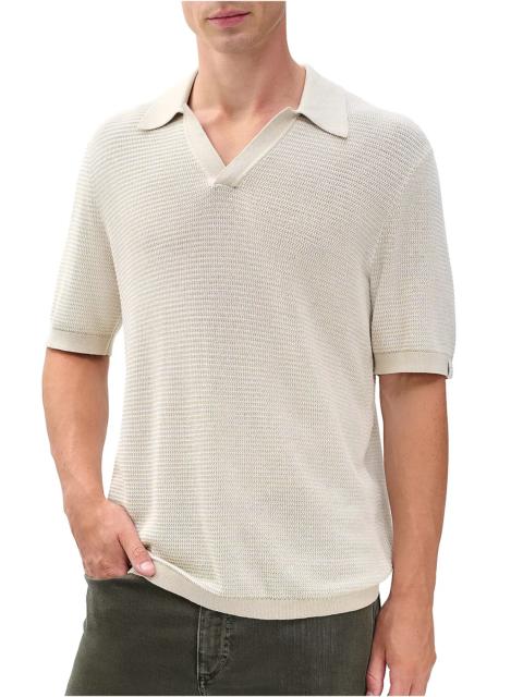 rag & bone Harvey Chevron Short Sleeve Sweater