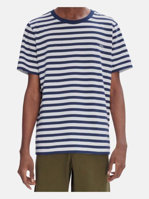 A.P.C. A.P.C. Men T-Shirt Standard Apc Brode Raye