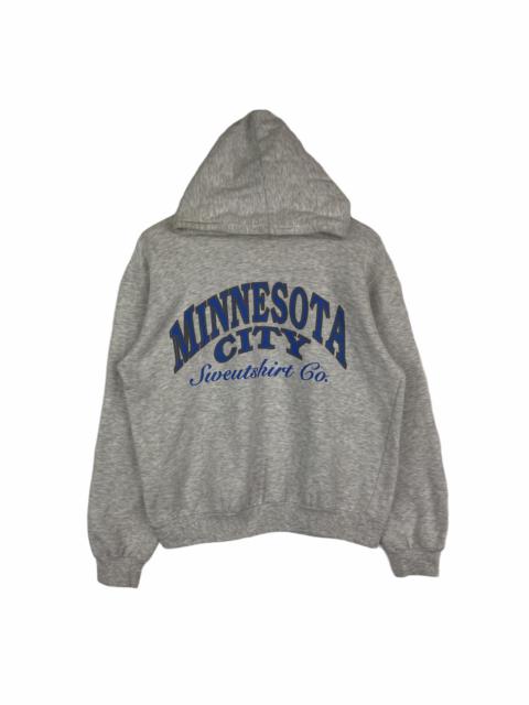 Other Designers Vintage - VINTAGE MINNESOTA CITY BIG LOGO HOODIE PULLOVER JUMPER
