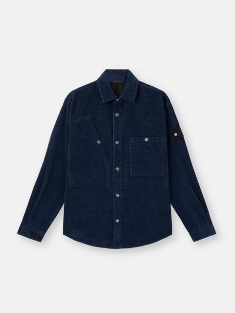 Stone Island 1100008 INDIGO MICRO CORDUROY-RINSED