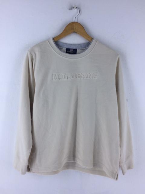 Other Designers Michiko Koshino London - Michiko London Spell Out Logo Crewneck Sweatshirt