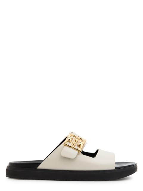 Givenchy Givenchy 4G Liquid Dad Leather Sliders