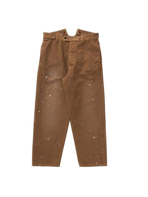 visvim TILLER PANTS DMGD BROWN