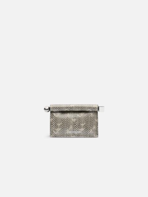 JACQUEMUS The small Rond Carré clutch