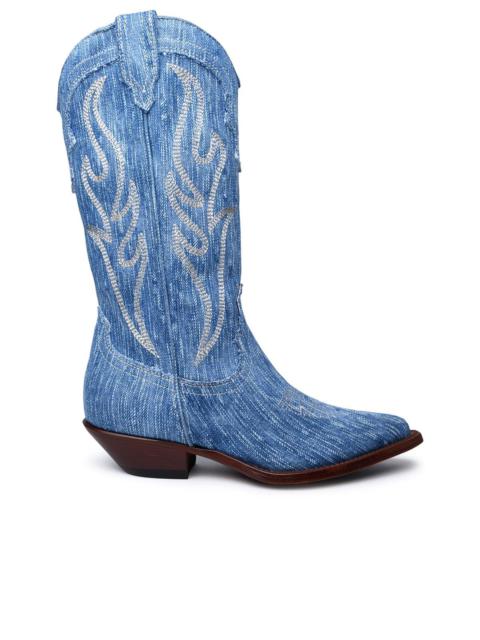 SONORA - Sonora Light Blue Denim Boots Women