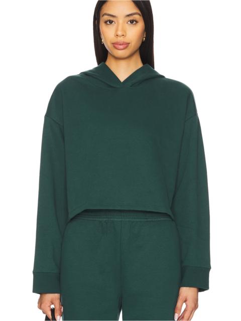 BEYOND YOGA Luxe Fleece Happiness Cropped Hoodie