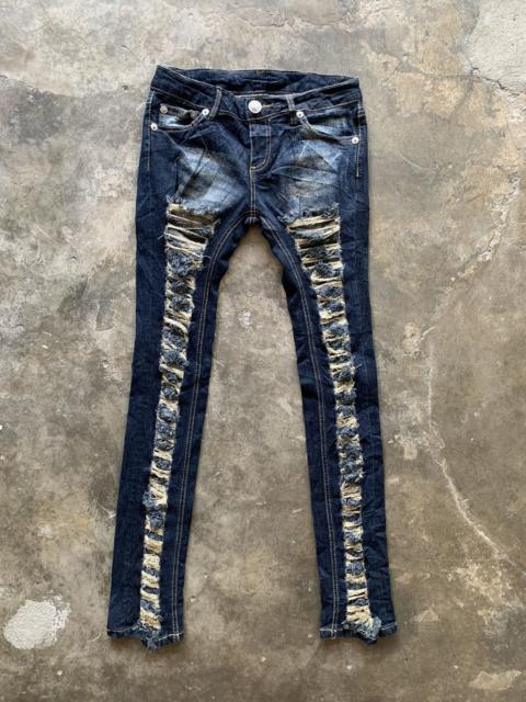 Other Designers Super Skinny Distressed Denim
