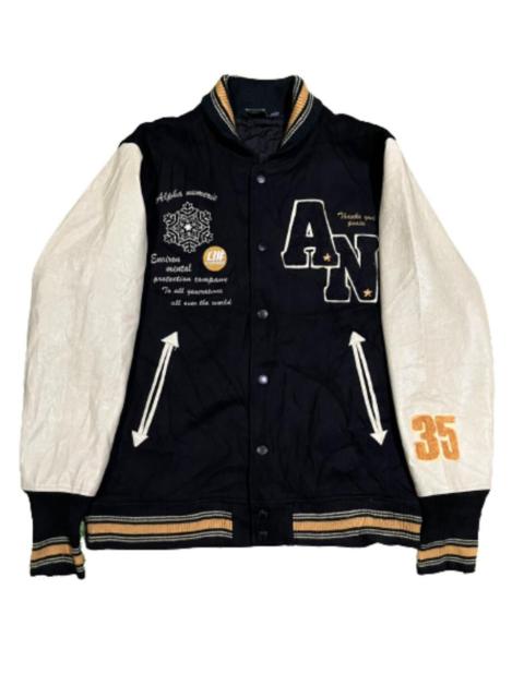 Other Designers Alpha Numeric Clothing - Authentic APLHA NUMERIC Vasity Jacket