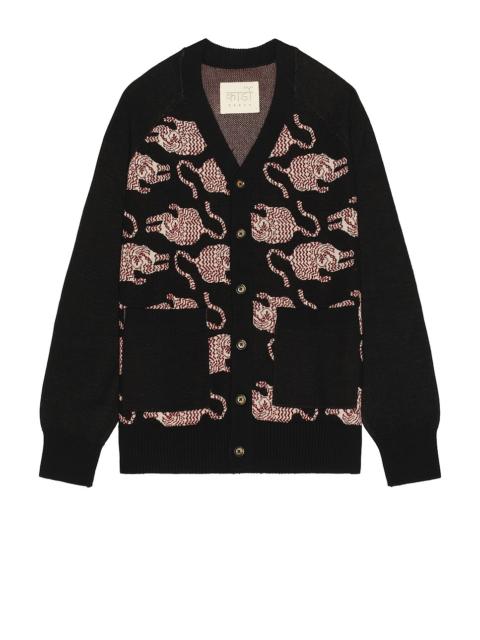 KARDO Agamay Knitted Cardigan With Patch Pockets