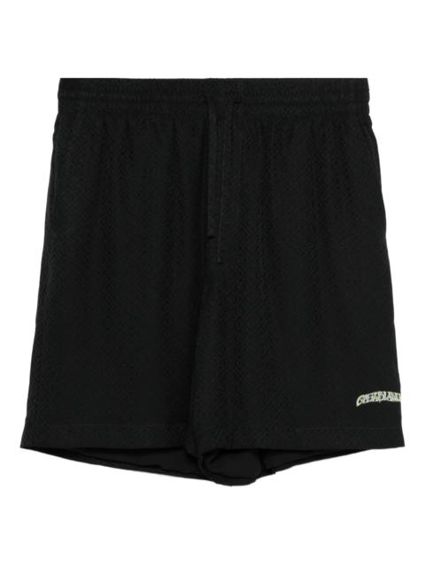 CASABLANCA Casablanca Volcano Silk Shorts