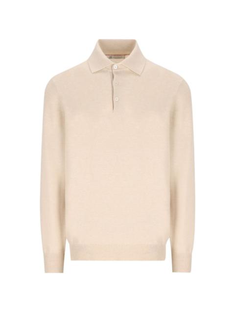 Brunello Cucinelli Brunello Cucinelli Men Cashmere Polo Shirt