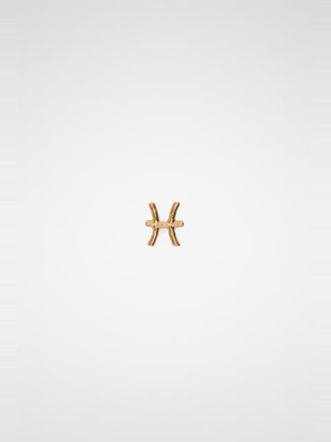 Jil Sander Zodiac Earring