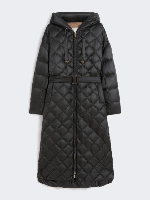 Max Mara TREPAR Long quilted down jacket in water-repellent fabric