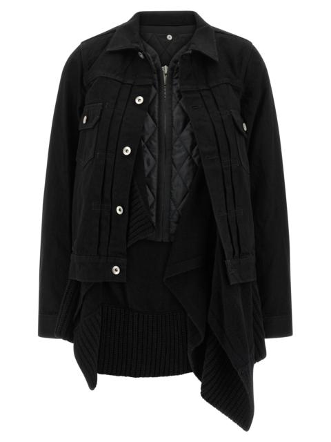 sacai Sacai Women 2In1 Jacket