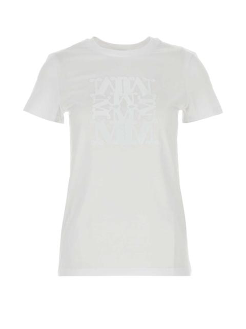 Max Mara Max Mara Women White Cotton Bravo T-Shirt