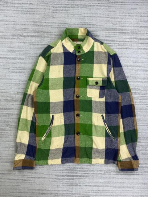 Other Designers Vintage Global Work Multicolor Checked Flannel