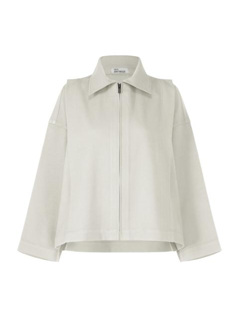 132 5. ISSEY MIYAKE WOOL LIKE FLAT TUCK