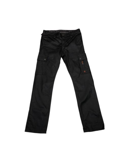 Hysteric Glamour 🔥VINTAGE BIKER PANTS WAXED DESIGN BACK NUMBER