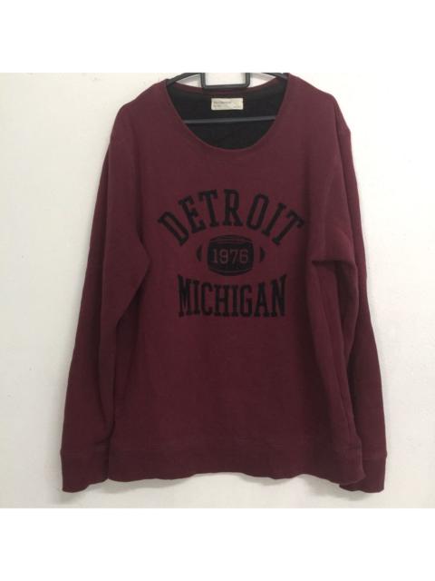 Other Designers Japanese Brand - BACK NUMBER Sweatshirt Michigan big logo..