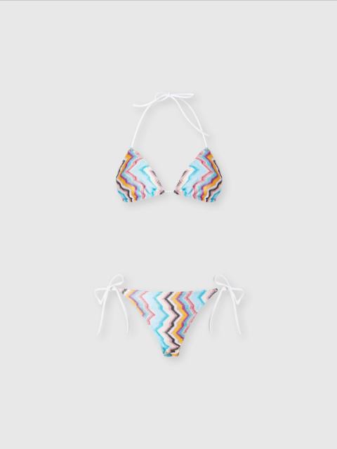 Missoni Classic viscose and lamé bikini