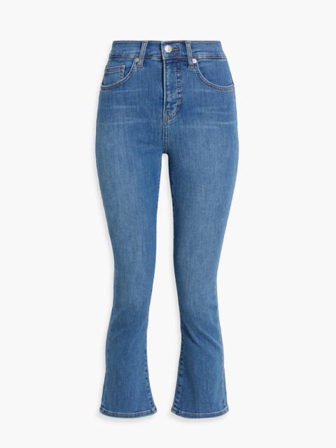 VERONICA BEARD Carly high-rise kick-flare jeans