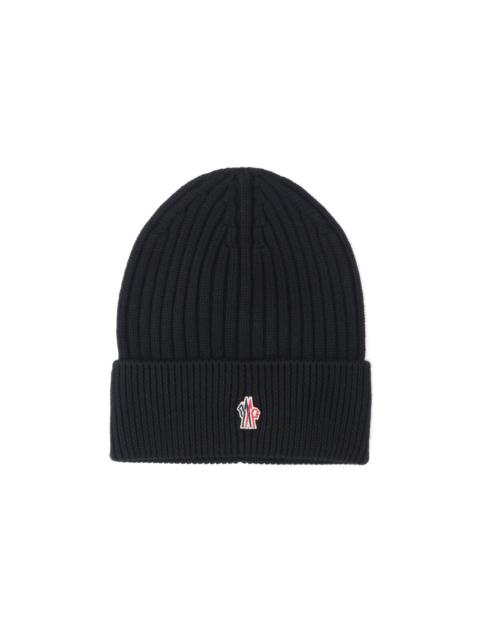 Moncler Grenoble VIRGIN WOOL LOGO BEANIE