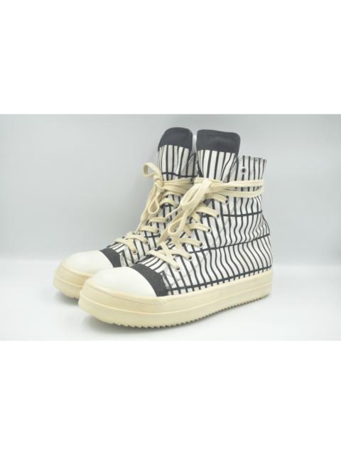 Rick Owens Rick Owens DRKSHDW - S/S 14 - Grid-Print Ramones