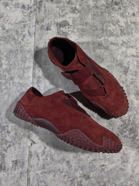 PUMA vintage puma mostro burgundy red suede leather y2k