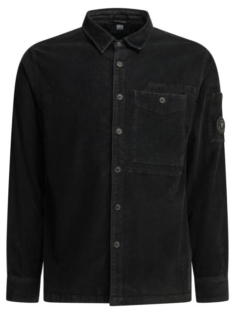 C.P. Company C.P. Company Corduroy Overshirt Jacket Black