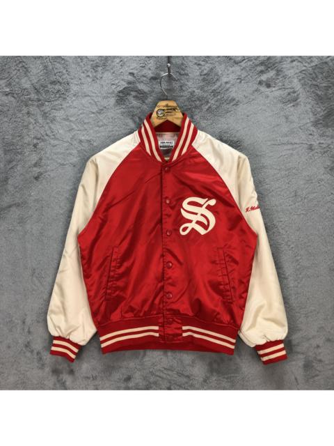 Other Designers Vintage - Vintage Descente Colorblock Satin Coach Jacket #5968-19