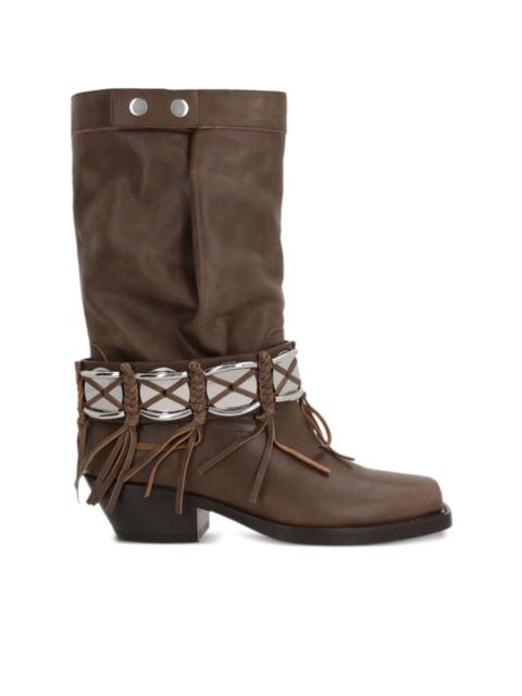 Ademe fringed boots