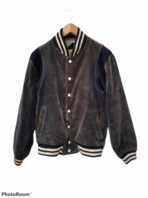 Other Designers Vintage - Vintage Campux Corduroy Varsity Jacket