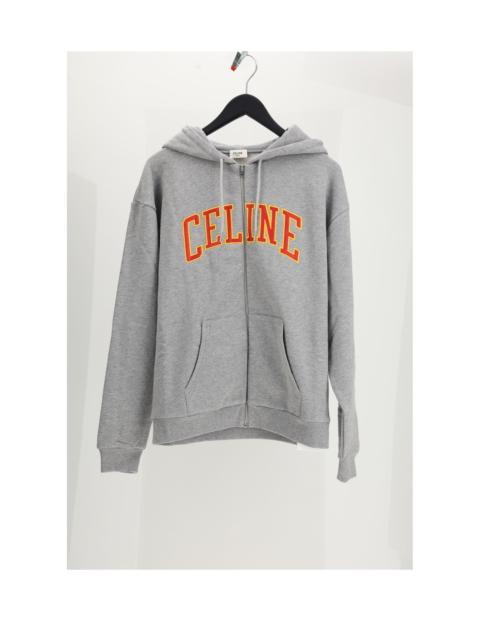 CELINE Celine Men Loose Zip Up Hoodie