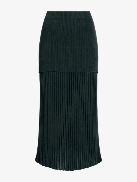 Proenza Schouler Luiza Skirt in Sunburst Rib