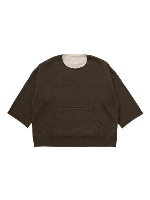 visvim BURROW DUAL SWEAT (SUPERFINE) OLIVE
