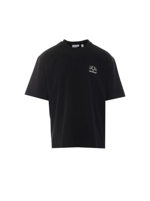 Off-White Off White Men Offline Half Arrow T-Shirt