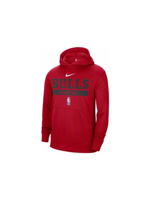 Nike Nike NBA Chicago Bulls Spotlight Dri-Fit Hoodie Red