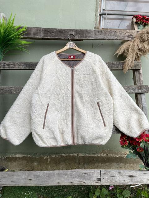 Other Designers Vintage - ⚡️Vintage Converse Zipper Sherpa Fleece Spell Out