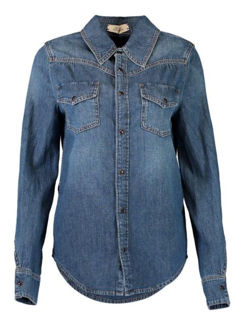 DOROTHEE SCHUMACHER Denim Romance Blouse