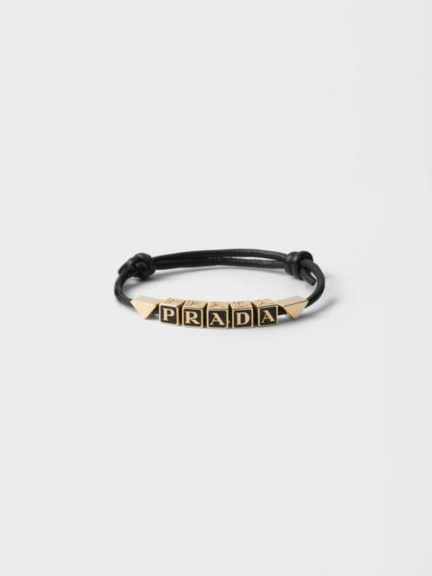 Prada Nappa leather bracelet